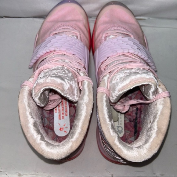 Nike KD 12 Aunt Pearl Basketball Shoes Breast Cancer Awareness Pink Plush Mesh main image 3